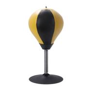 Stress Punching Bag - Desktop Box, Suction Cup | Heavy-Duty Spring Return Feature, Mini Boxing Tool For Desk Counter Stress At Office Home Gift Use