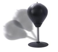 Stress Punching Bag - Office Trainer, Vacuum Compaction | Tabletop Boxing Ball With Pump For Fun Pressure Relief, Compact Buster For Fitness Office