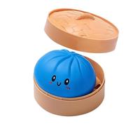 Stress Relief Ball - Simulated Dumpling Soft Toy, Small Size Stress Toy with for Relaxation, Soft Pu Foam Ball with for Hand Exercise, Stres Toys with Squeeze Rebound Feature, Cute Stres Balls