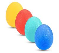 Stress Relief Balls for Adults and Kids, Hand Grip Strength Trainer, Gel Hand Balls for Arthritis Hand, Finger, Grip Strengthening and Stress Relief (4 Pack)