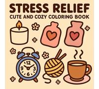 Stress Relief: Bold and Easy Coloring Book with Calming Patterns & Peaceful Scenes for Stress Relief