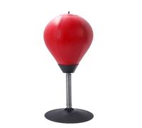 Stress Relief Boxing Ball - Desktop Punching Bag with Suction Cup | Heavy Duty PVC Punch Trainer with Pump for Office Table, Home Workout, Teenagers, Adults, and Fitness Use