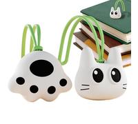 Stress Relief Cat Paw Toy, Portable Cute Cat Head and Paw Squeezing Toy, Adorable Stress Relieving Fidget, for Home Office Work Commuting Travel Party Favors Goodie Bag Stuffers Classroom Prizes