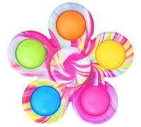 Stress Relief Hand Spinner Push Pop Bubble Fidget Toy Age 3+