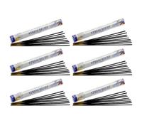 Stress Relief Incense Sticks Set - 6 Hand-Rolled Aromatherapy Sticks for Calm, Meditation, Yoga, Prayers, Orange Blossom, Lavender & Thyme