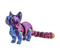 Stress Relief Kitten Fidgets Toy Versatile Flexible Design For Playful Interaction At Home Or On The Go Collectible Cats Figurine