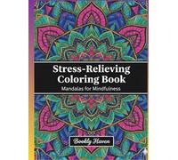 Stress relief Mandala coloring book