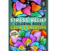 Stress Relief Mandalas: Calm & Creative Coloring Book for Adults, Teens and Kids - Square Designs: Large Print Designs with Bold Lines for Relaxation, ... Coloring | Single-Sided Pages | 8.5 x 11 in