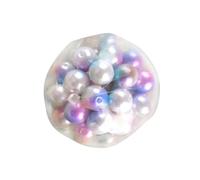 Stress Relief Pearl Balls, Fidget Squeeze Round Beads, Fidget and Fun Squeeze Toy, Slow Rebound, Daily Relaxation, Home, School, Office, Travel