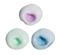 Stress Relief Sand Glutinous Balls, 3PCS Slow Rising Squishy Fidget Toys, Stress Ball Squish Toy For Kids Adults Women Men Birthday Classroom Prizes Boys Girls Bag Fillers Christmas Stocking Stuffers