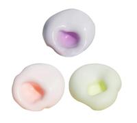 Stress Relief Sand Glutinous Balls, 3PCS Slow Rising Squishy Fidget Toys, Stress Ball Squish Toy For Kids Adults Women Men Birthday Classroom Prizes Boys Girls Bag Fillers Christmas Stocking Stuffers