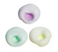 Stress Relief Sand Glutinous Balls, 3PCS Slow Rising Squishy Fidget Toys, Stress Ball Squish Toy For Kids Adults Women Men Birthday Classroom Prizes Boys Girls Bag Fillers Christmas Stocking Stuffers