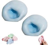 Stress Relief Sand Glutinous Balls,Sensory Fidget Squeeze Toy Soft Grape Stress Relief Ball,Sensory Fidget Squeeze Toys Shapeable Ball Reliever Pinch Toy,Slow Rising Hand Exercise Toys For Kids Adult