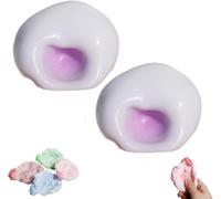 Stress Relief Sand Glutinous Balls,Sensory Fidget Squeeze Toy Soft Grape Stress Relief Ball,Sensory Fidget Squeeze Toys Shapeable Ball Reliever Pinch Toy,Slow Rising Hand Exercise Toys For Kids Adult
