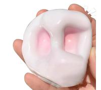 Stress Relief Sand Glutinous Balls Slow Rising Squishy Fidget Toys Stress Ball For Kids Adults Birthday Classroom Prizes Boys Girls Bag Fillers Christmas Stocking Stuffers (Pink)