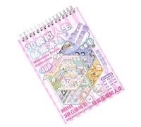 Stress Relief Scene Sticker Activity Book Landscape Design Art Project with Multiple Themes for Preschoolers Hands on Activity