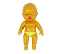 Stress Relief Toy Golden Doll For Adult Stretching Squeeze Fidgets Children Festival Goodie Bag Fillers Stress Relief Toy Novelty Gift Collectible Figurine