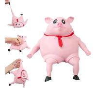 Stress Relief Toys Pig, Anti Stress Pig Pink, Squishy Pig Antistress Toy, Creative Decompression Piggy, Squeeze Toys Fidget Toys Travel Toy Raging Pig (L)