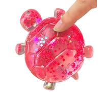 Stress Squeeze Toy - Glitter Turtle Shape Party Stuffers,Sensory Fidget Toys | for School Classroom Dorm College Travel Road Trip Holiday Home