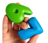 Stress Squeeze Toy, Number 6 and 7 Shape Sensory Stress Reliever, Soft Vent Toy, for Adults Kids Home Office School Study Work Travel Long Trips Holiday Birthday Party Favors