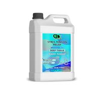 Stress Tension Relief Massage Oil - Deep Tissue Therapy for Relaxation & Mental Calm - Fast-Absorbing, Skin-Friendly - Soothing Massage Blend for Evening Relaxation & Better Sleep (2.5 Litter)