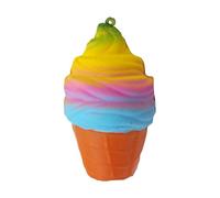 Stress Toys Fidget, Sensory Ice Cream, Simulation Food Decompress, Fun Relaxation Accessory, Perfect for Kids Teens Adults Teachers Parents Home Office Travel Party Favors Easter Basket Stuffers