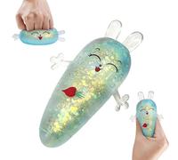 Stress Toys - Flowing Slow Rebound, 9.5x8.5x4.5cm Sensory Soft Fidget for Classroom Focus, Carrot Squeeze Ball with Relaxing Play, Office Desk, Fun Relief Toy for Kids and Adults