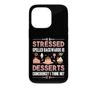 Stressed Backwards Desserts Baking With Family Hobby Baker Case for iPhone 13 Pro
