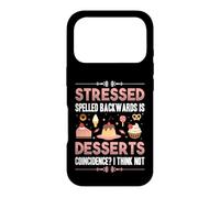 Stressed Backwards Desserts Baking With Family Hobby Baker Case for iPhone 17 Pro