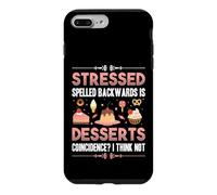 Stressed Backwards Desserts Baking With Family Hobby Baker Case for iPhone 7 Plus/8 Plus
