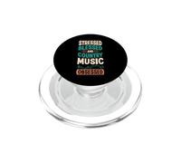 Stressed Blessed And Country Music Obsessed PopSockets PopGrip for MagSafe