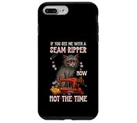 Stressed Cat Seamstress Quilting Notions Sarcastic Sewing Case for iPhone 7 Plus/8 Plus