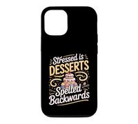 Stressed Is Desserts Spelled Backwards Baking Baker Cake Case for iPhone 12/12 Pro