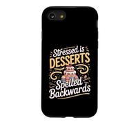 Stressed Is Desserts Spelled Backwards Baking Baker Cake Case for iPhone SE (2020) / 7/8