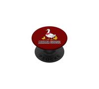 Stressed Mama Goose Goslings Graphic water bird parent PopSockets Adhesive PopGrip