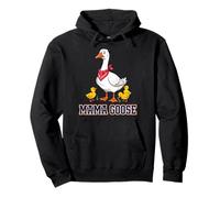 Stressed Mama Goose Goslings Graphic water bird parent Pullover Hoodie