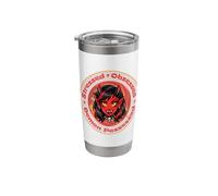 Stressed Obsessed Demon Possessed Menopause Satire Stainless Steel Insulated Tumbler