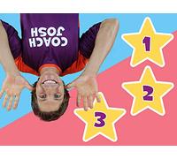 Stretch and Count with Me | Stretching Exercise Video for Toddlers | Coach Josh