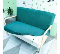 Stretch Arm Chair Covers,Mid-Century Modern Chair Cover Reading Armchair Covers Single Sofa Covers Wooden Arm Chair Cover Protector Living Room Hotel Decor, dark green