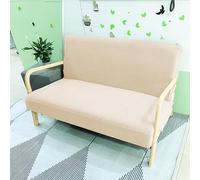 Stretch Arm Chair Covers,Mid-Century Modern Chair Cover Reading Armchair Covers Single Sofa Covers Wooden Arm Chair Cover Protector Living Room Hotel Decor, white