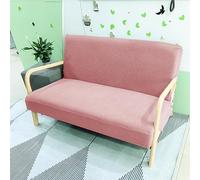 Stretch Arm Chair Covers,Mid-Century Modern Chair Cover Reading Armchair Covers Single Sofa Covers Wooden Arm Chair Cover Protector Living Room Hotel Decor, pink