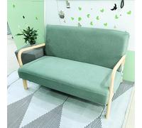Stretch Arm Chair Covers,Mid-Century Modern Chair Cover Reading Armchair Covers Single Sofa Covers Wooden Arm Chair Cover Protector Living Room Hotel Decor, green