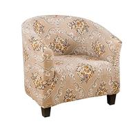 Stretch Armchair Cover - Tullsta Club Chair Protector for 1 Seater Cabriolet & Cocktail Chairs - Elastic Fit Fabric Easy to Clean Stylish Home Decor