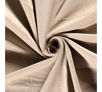 Stretch Baby Needle Cord 16 Wale Fabric Material Sand 1MTR