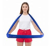 Stretch Band Sensory Focus Tool 30”Resistance Band Stretches to Over 46”Calming Fidget Bands Silent Sensory Tool Awakens Imagination,Develops Balance,and Strengthens Muscles (Blue)