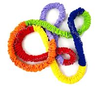 Stretch Bands, 9.84 Ft High Elastic Physical Education Equipment, Colorful Sensory Room Must Haves for Indoor, Outdoor Training Bands Physical Education Equipment Sensory Room Must Haves