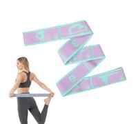 Stretch Bands for Exercise - 8-Section Elastic Fitness Strap | Workout Bands Resistance | Leg Flexibility Elastic 8-Section Kids Stretching Exercise Dance Pilates Gymnastics Fitness Home Kids Home