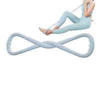 Stretch Bands for Exercise, 8 Shape Pilates Rope, Workout Yoga Stretching Body Sculpting Bands for Hip Leg Shoulder Back Arm Travel Apartment Home Studio Outdoor Park Beach