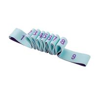 Stretch Bands For Exercise 9/11 Loops Yoga Strap Elastic Band Suitable Adult Stretching Exercises Stretch Resistance Band Yoga Strap(Purple)