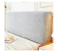 Stretch Bed Headboard Slipcover for Queen King Size, Jacquard Fabric Solid Headboard Covers Super Soft Comfotable Bed Head Cover Dustproof Protector Cover for Bedroom Décor ( Color : #28 , Size : 200c